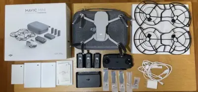 Drone Mavic mini con todo (baterías malas) - miniatura 1