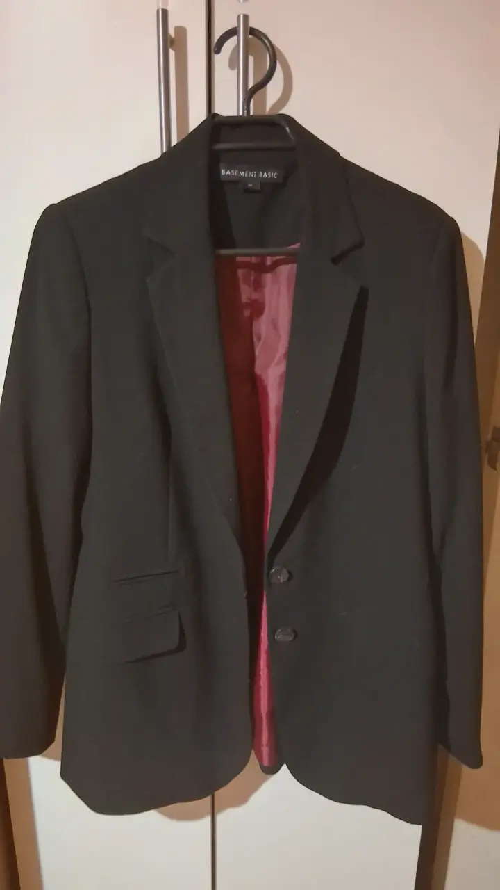 Blazer negro Basement Basic - 1