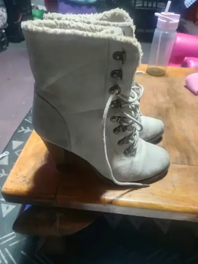 Botas invernales con forro y zapatos de mujer - miniatura 2