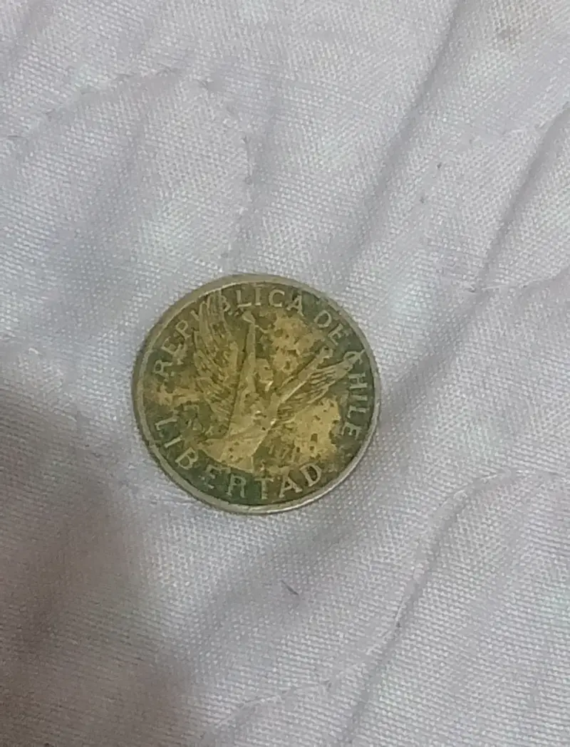 Moneda de chile Perú y de Suecia - 3
