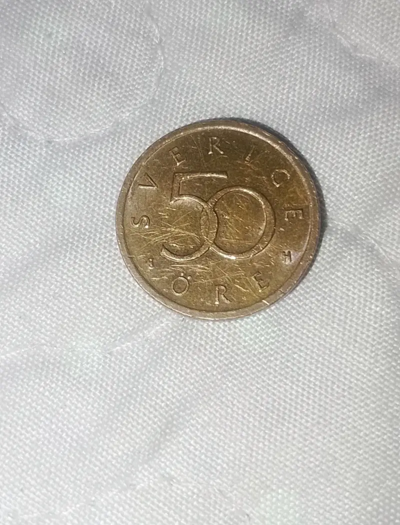 Moneda de chile Perú y de Suecia - 6