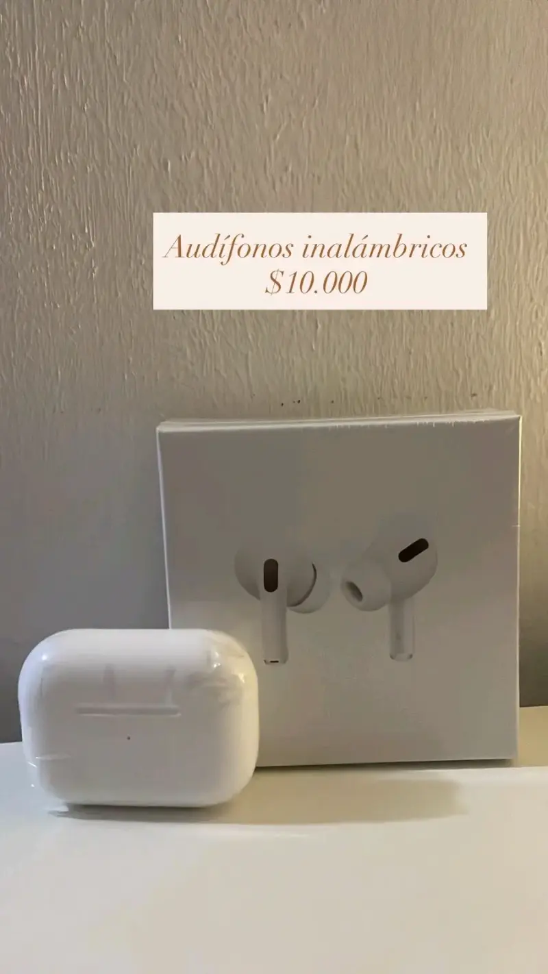 Audífonos inalámbricos blancos