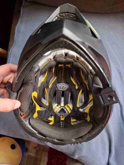 Casco integral Troy Lee blanco - miniatura 2