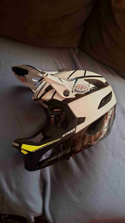 Casco integral Troy Lee blanco - miniatura 5