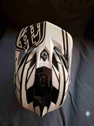 Casco integral Troy Lee blanco - miniatura 6