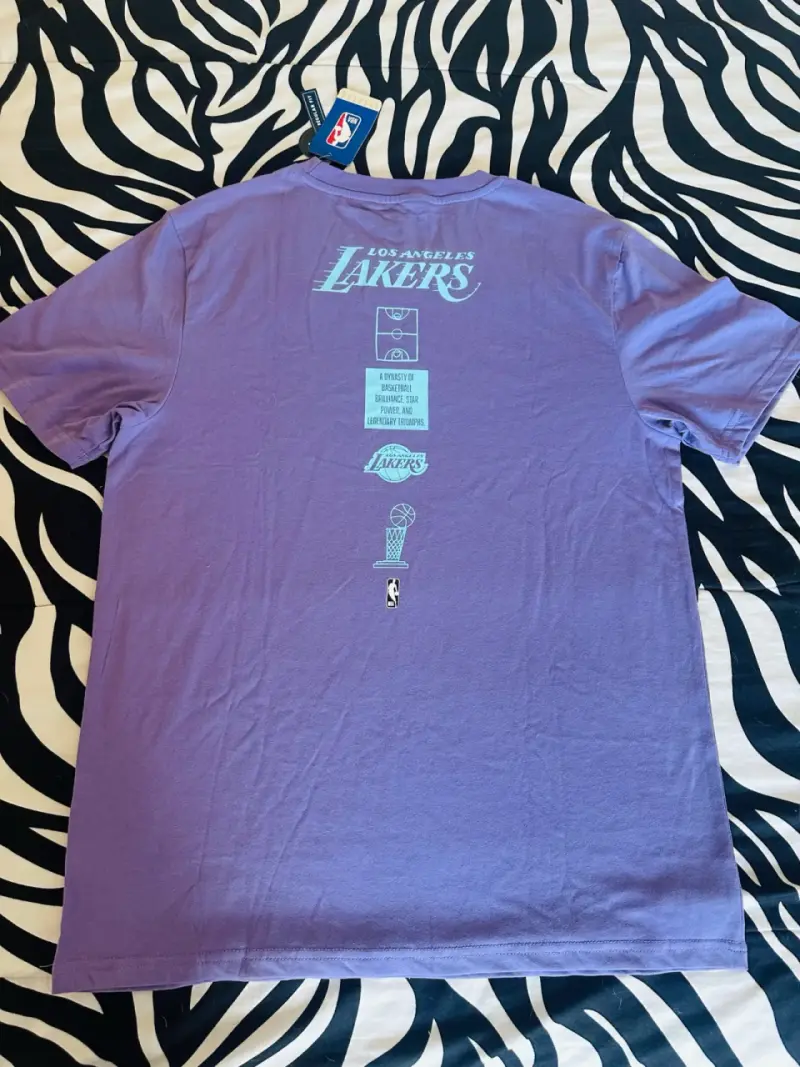 Polera morada NBA oficial - 3