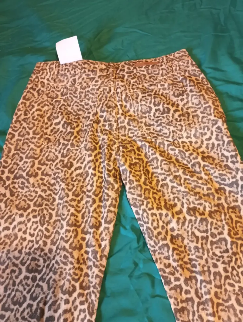 Jeans estampado leopardo nuevo animal print - 3
