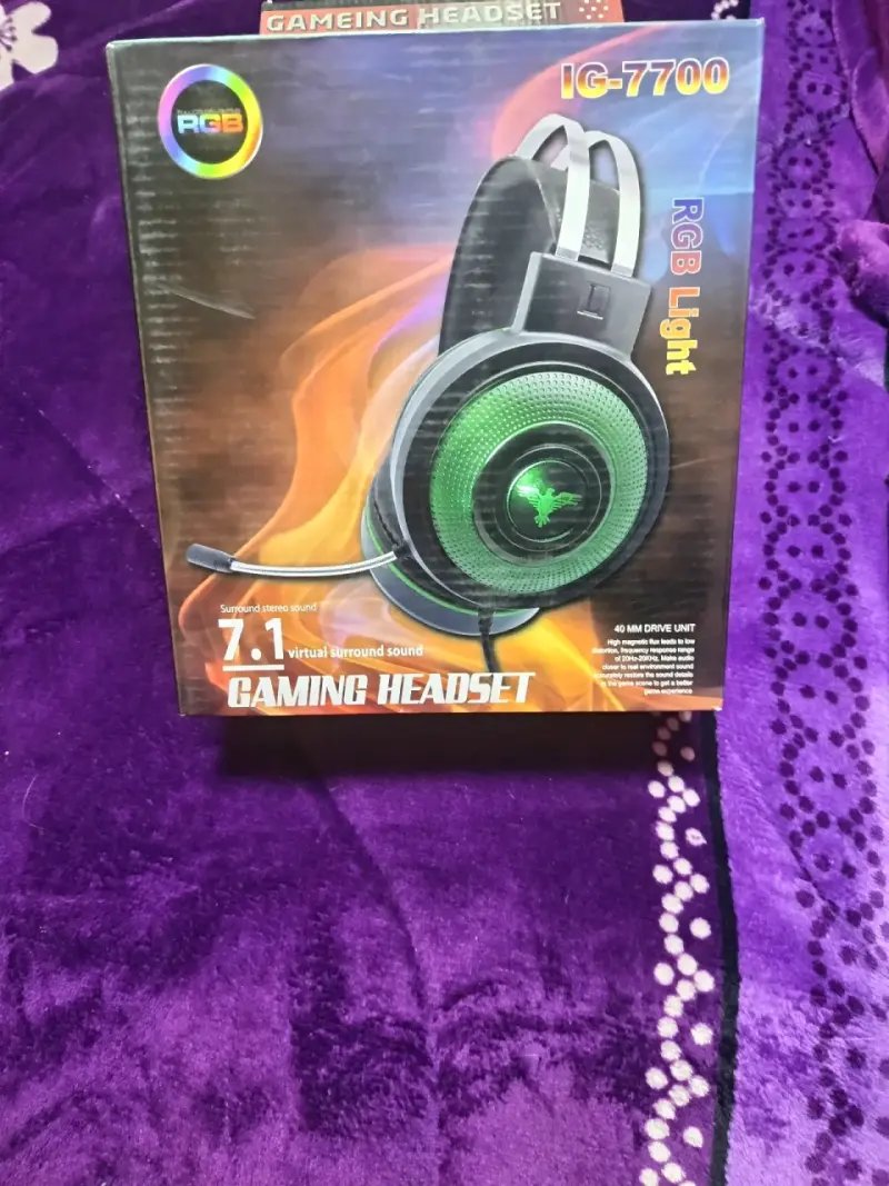 Auriculares gamer RGB nuevos - 3