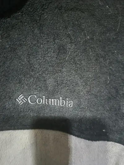 Chaqueta polar Columbia gris y negra - miniatura 2