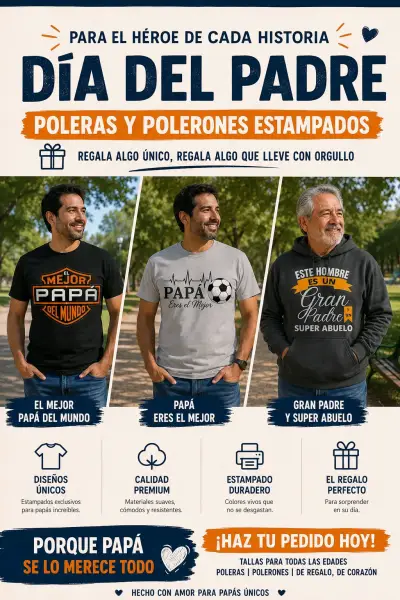 Poleras estampadas Día del Padre - miniatura 1