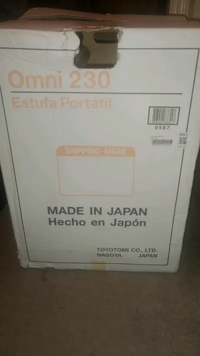 Estufa a parafina Toyotomi Omni 230 Japonés - miniatura 3