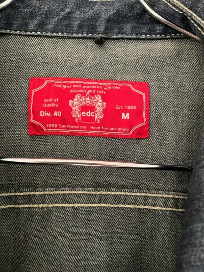 Chaqueta de mezclilla azul - miniatura 4