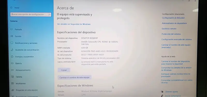 Laptop Lenovo ideapad 300 en perfecto estado - 4