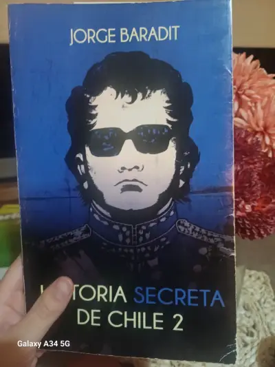Serie 4 libros,Historia Secreta de Chile. - miniatura 2