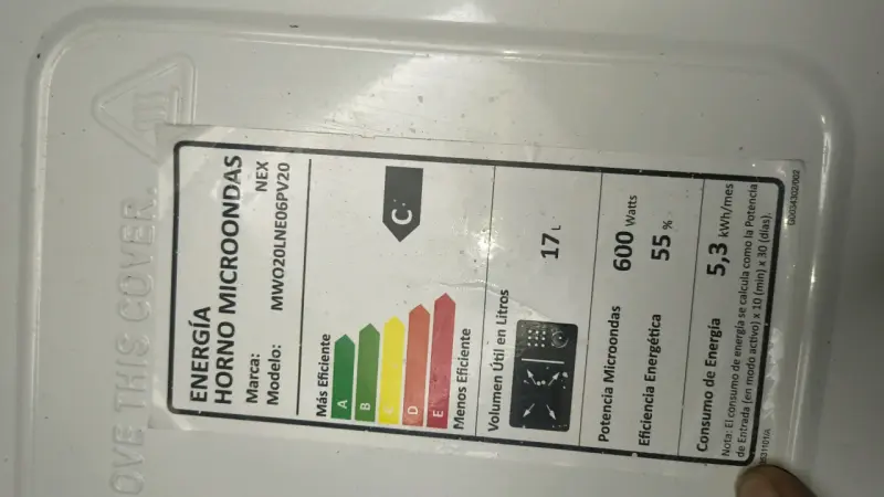 Microondas Nex blanco - 2