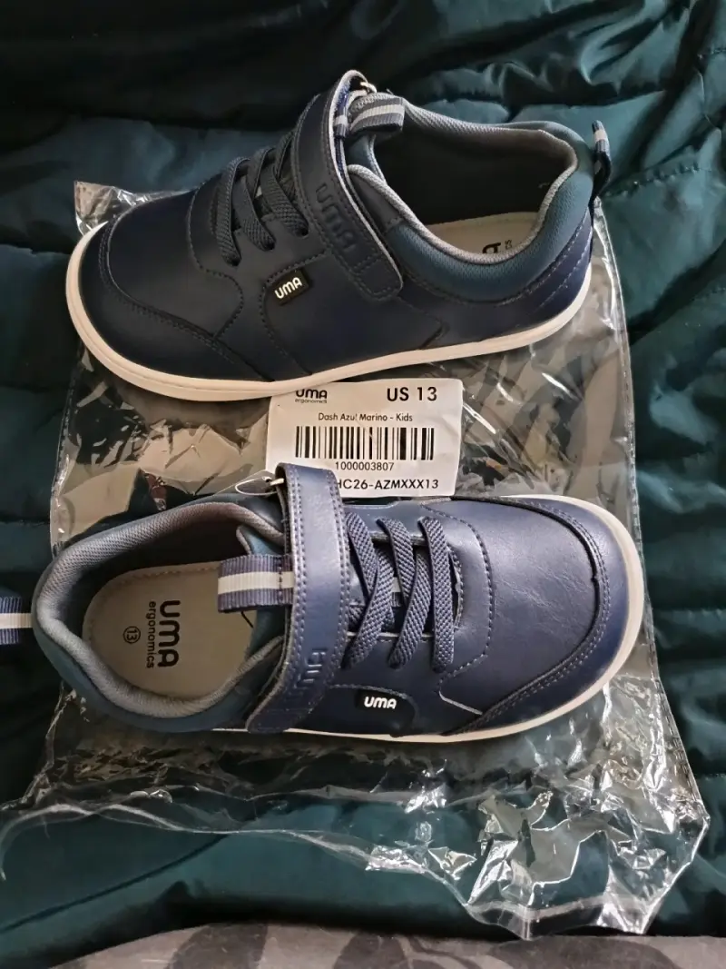 Zapatillas ergonómicas azul marino para niños - 1