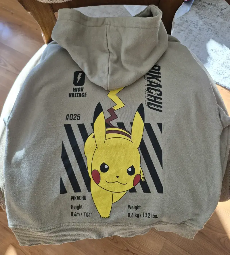 Polerón gris Pikachu niño - 2