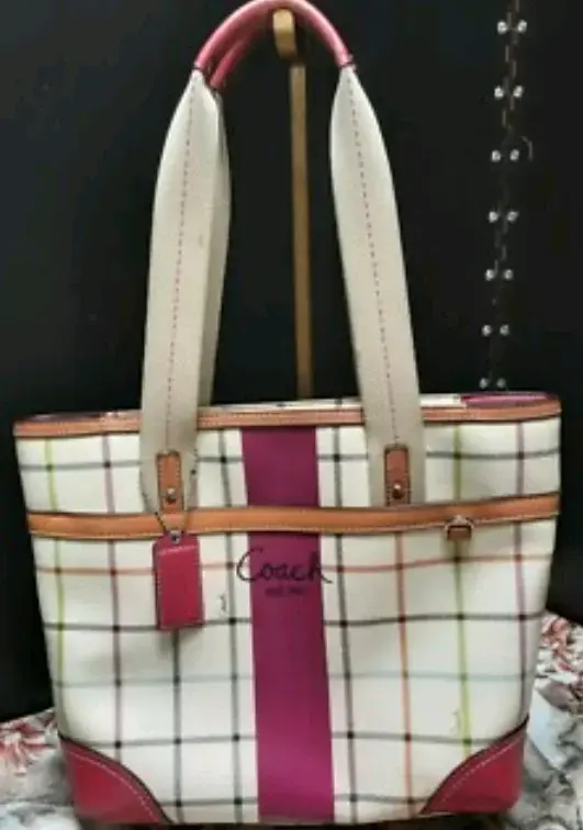 Bolso Coach a cuadros - 2