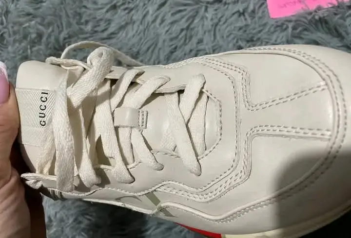 Zapatillas Gucci beige número 38.5 - 3