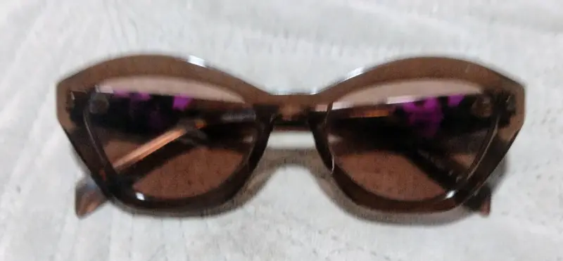 Lentes de sol marrones vintage - 1