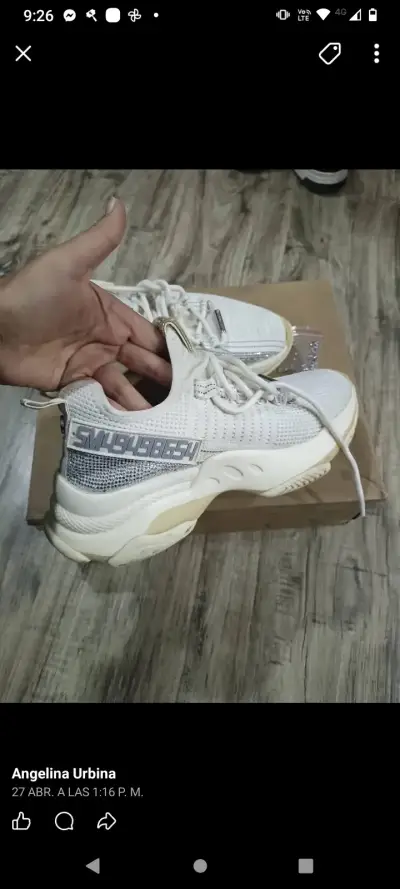 Zapatillas deportivas blancas Steve madden número. - miniatura 1