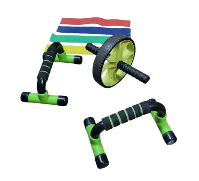 Set de fitness con rodillo y bandas - miniatura 2