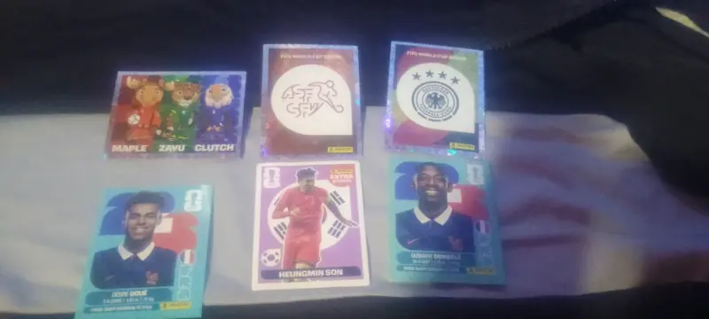 Set de láminas de fútbol 2026