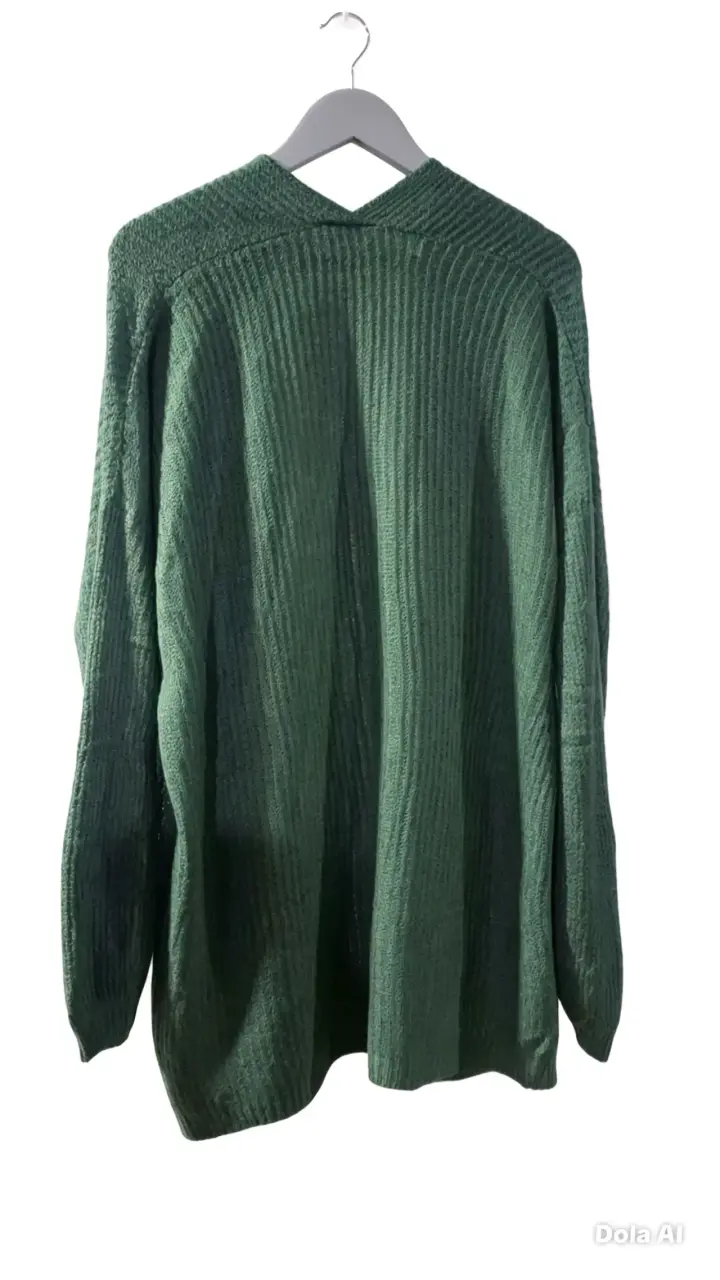 Cárdigan verde talla M - 3