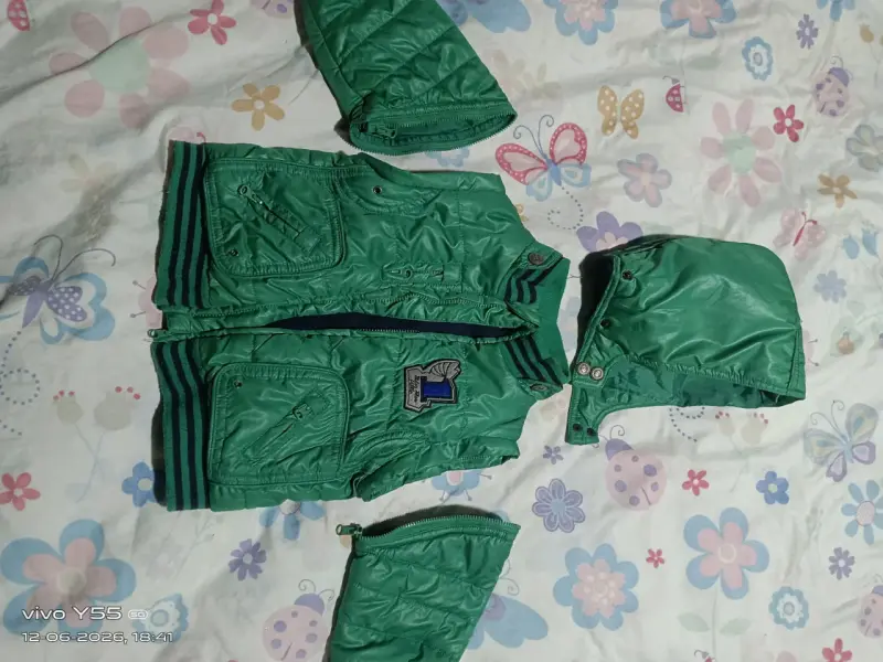 Chaqueta infantil roja - 5