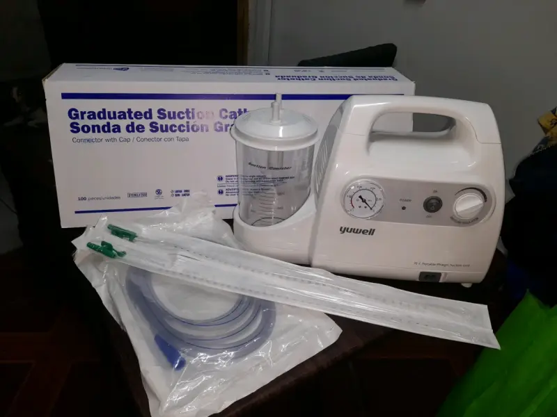 Unidad de succión portátil Yuwell