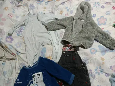 Lote de bodys estampados de bebé - miniatura 3