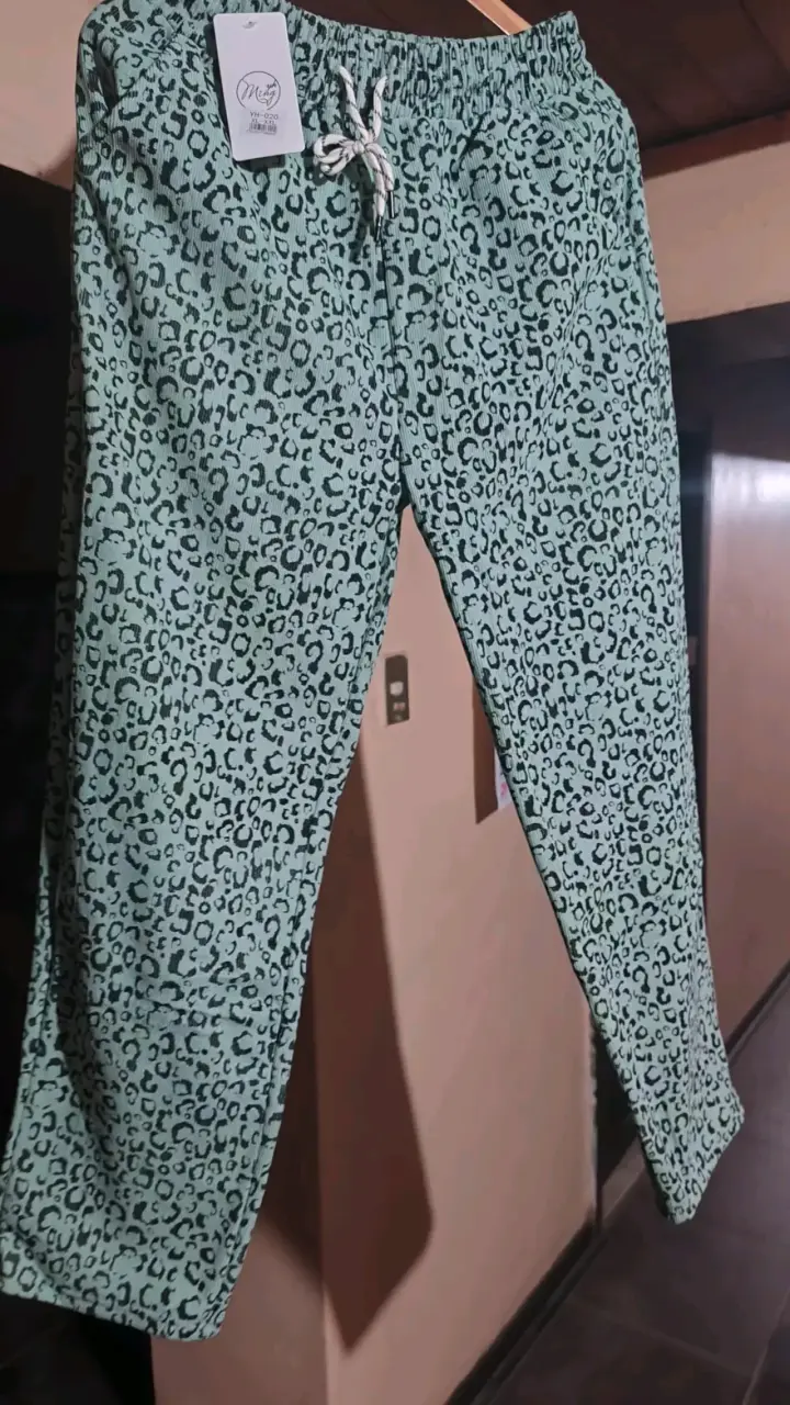 Pantalón leopardo beige - 2