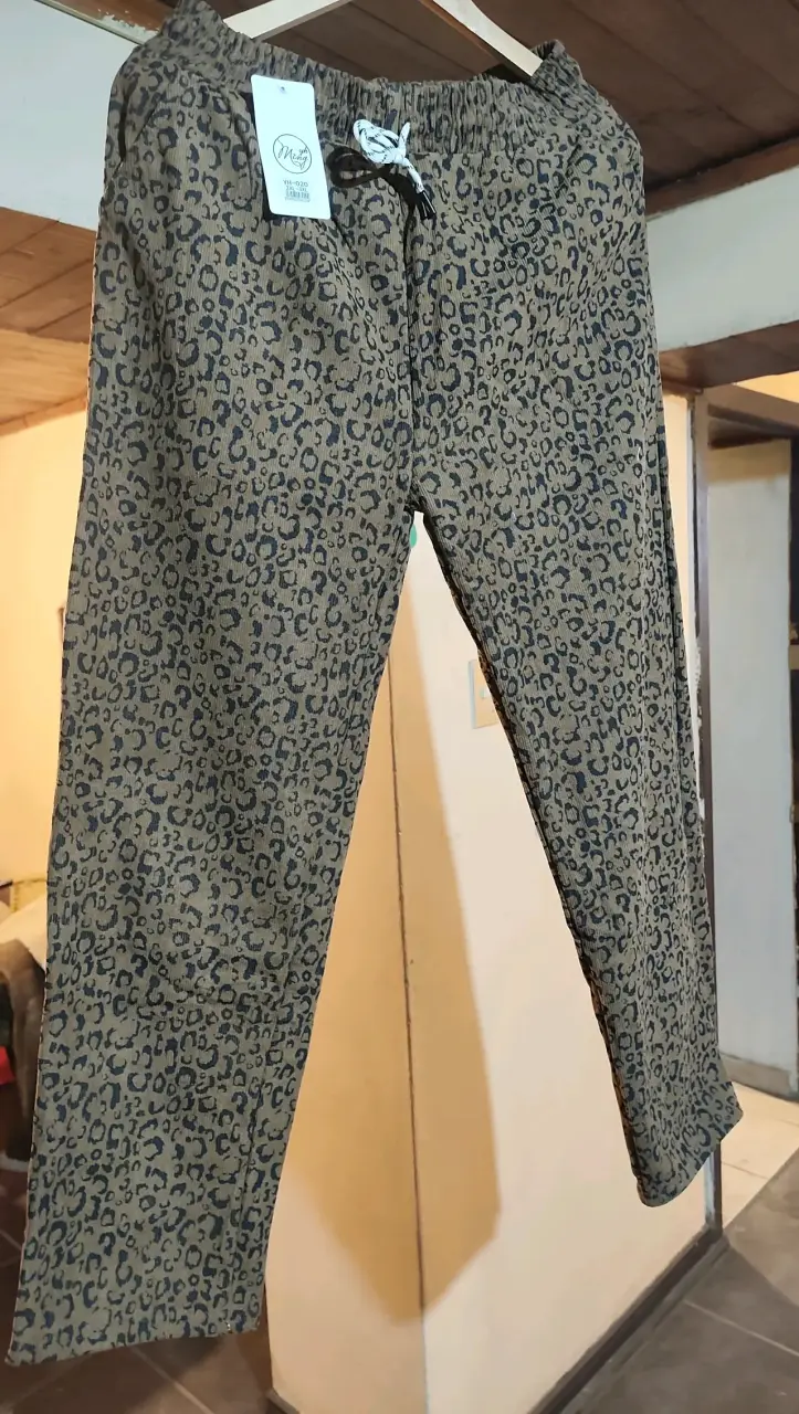 Pantalón leopardo beige - 6
