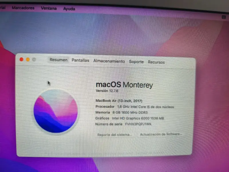 MacBook Air 13" (2017) usado - 6