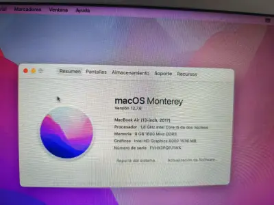 MacBook Air 13" (2017) usado - miniatura 6
