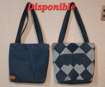 Tote Bags reciclados de jeans - miniatura 2