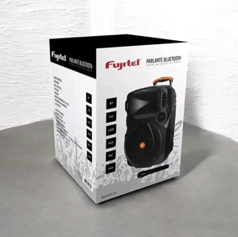 Parlante portátil Bluetooth Fujitel - 4