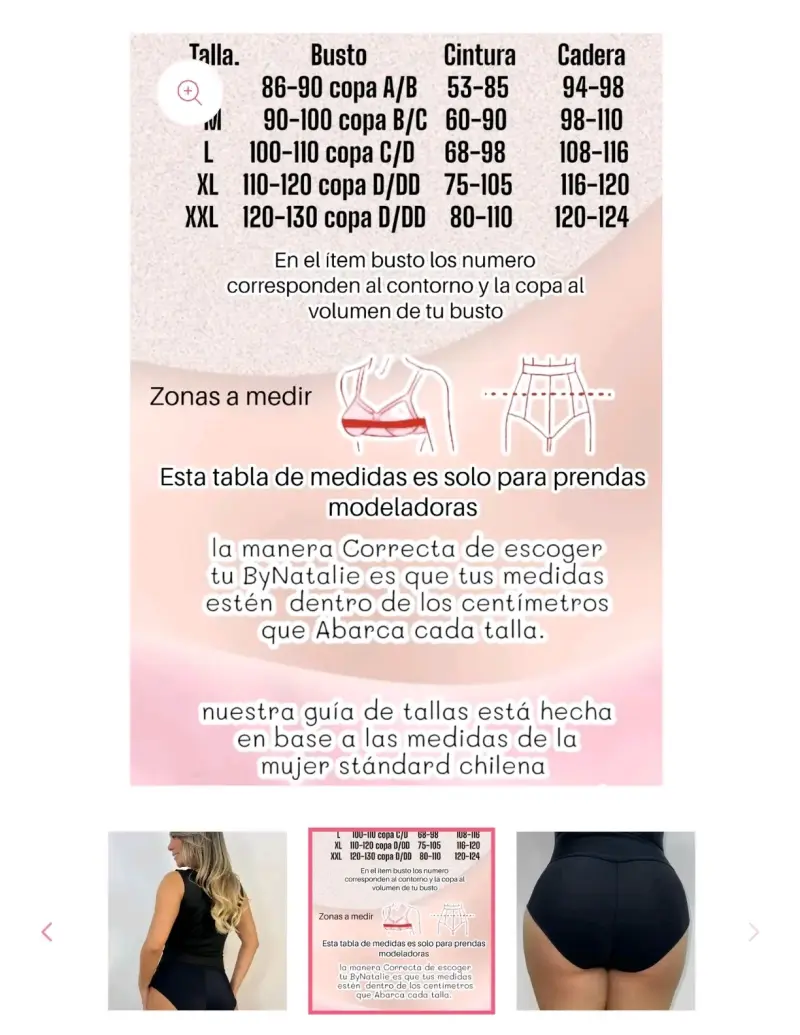Body modelador negro M - 2