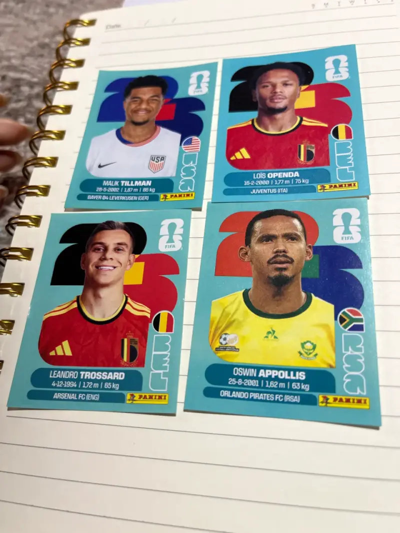 Lote 17 Figuritas mundial 2026 - 1