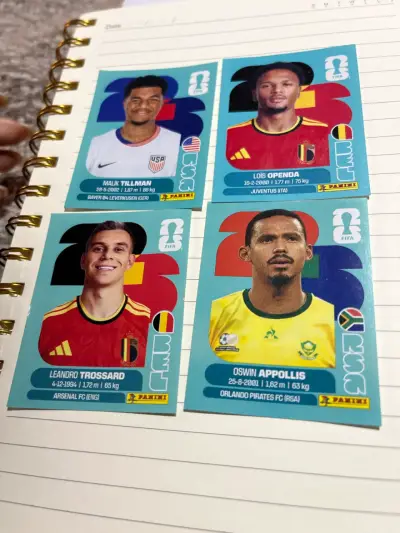 Lote 17 Figuritas mundial 2026 - miniatura 1