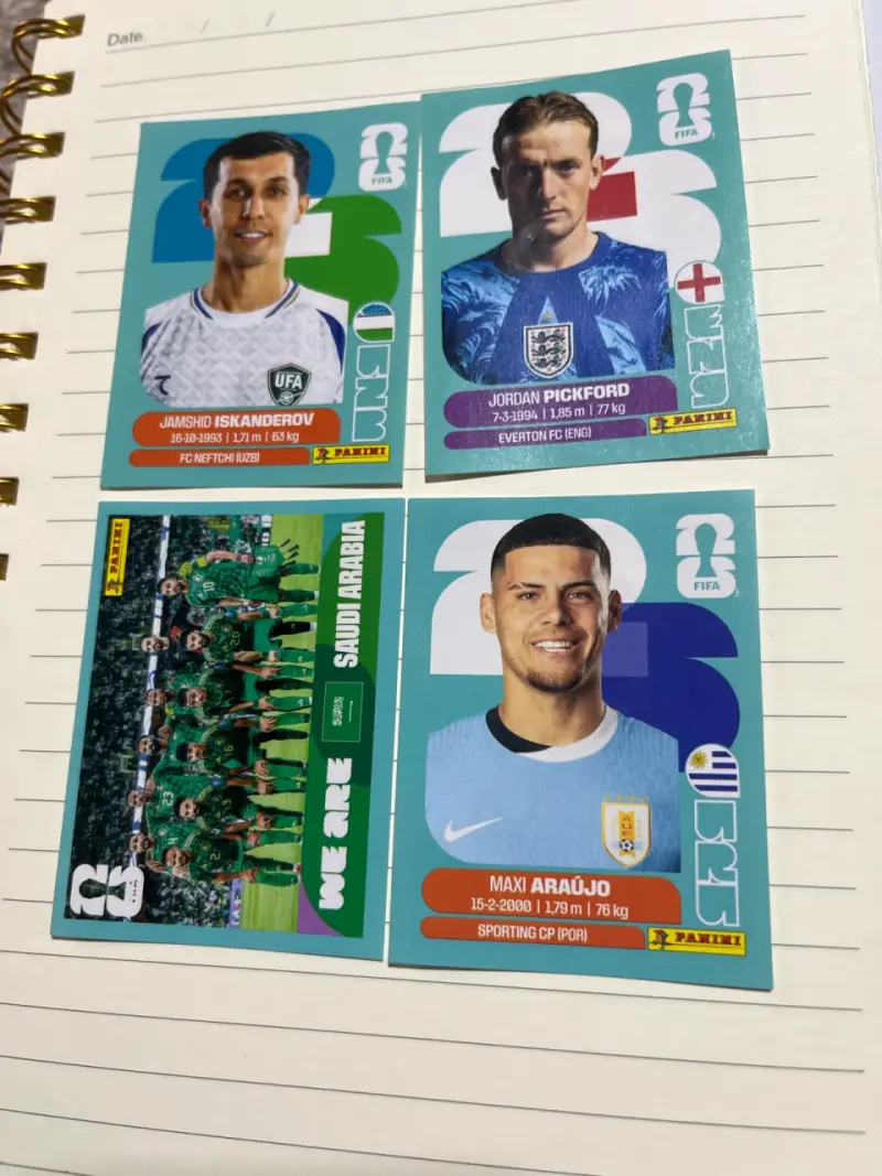 Lote 17 Figuritas mundial 2026 - 2