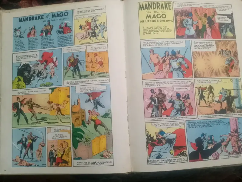 Cómic Noveno Arte Aventurero 1935 Mandrake el mago - 3