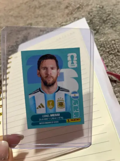 Lámina Messi Mundial 2026 - miniatura 1