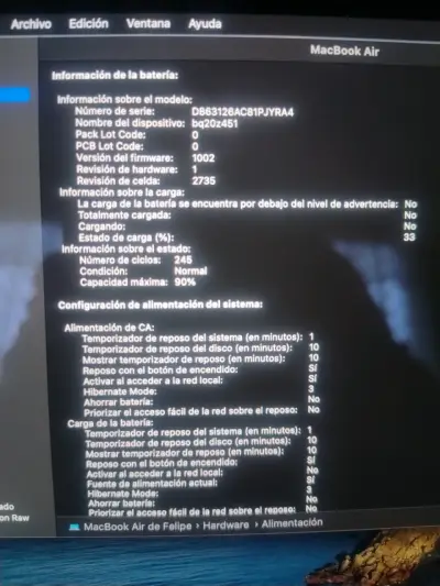 MacBook Air usado en buen estado - miniatura 4