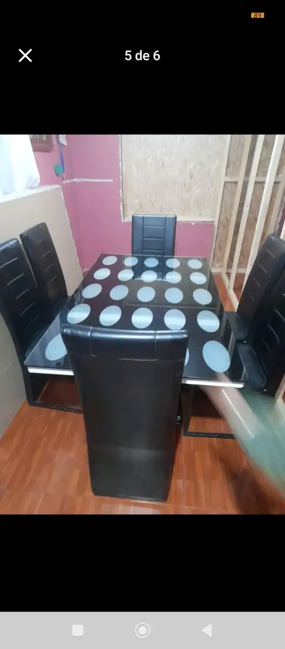 Juego de comedor moderno