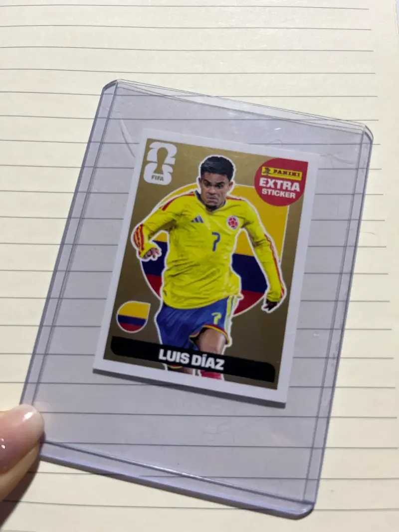 Extra sticker Mundial 2026 Luis Díaz - 1