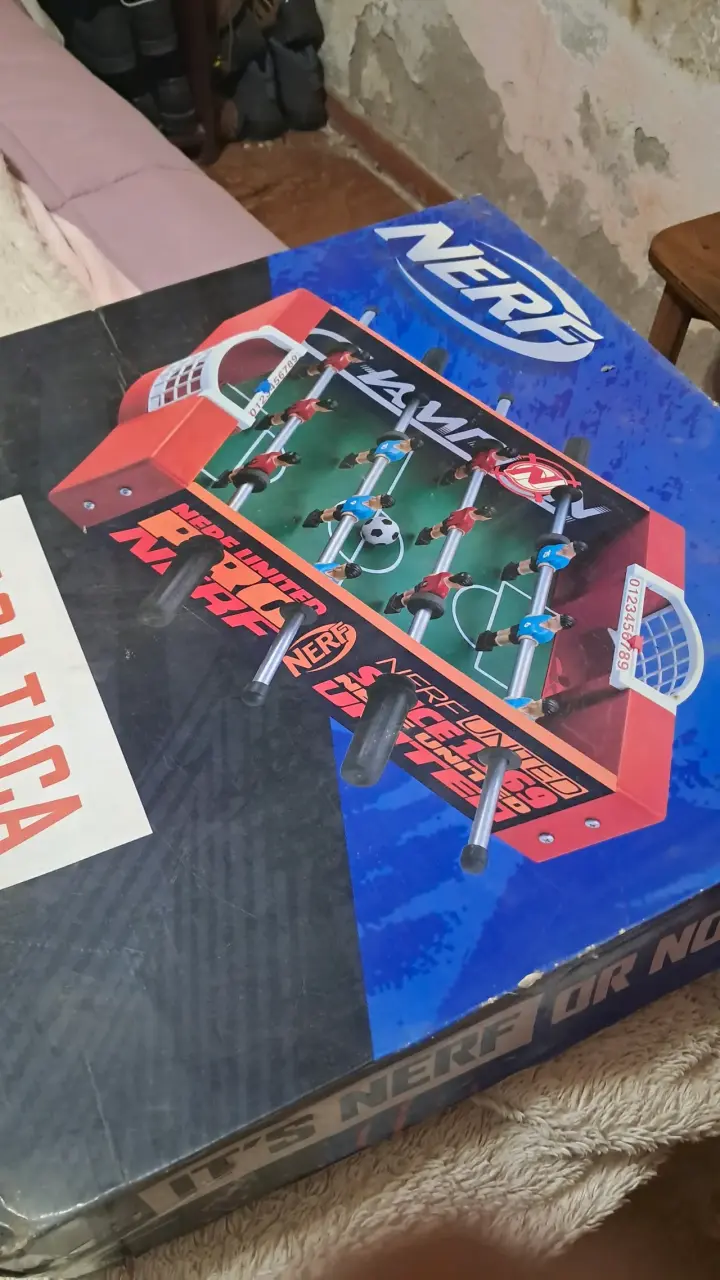 Futbolito de mesa Nerf