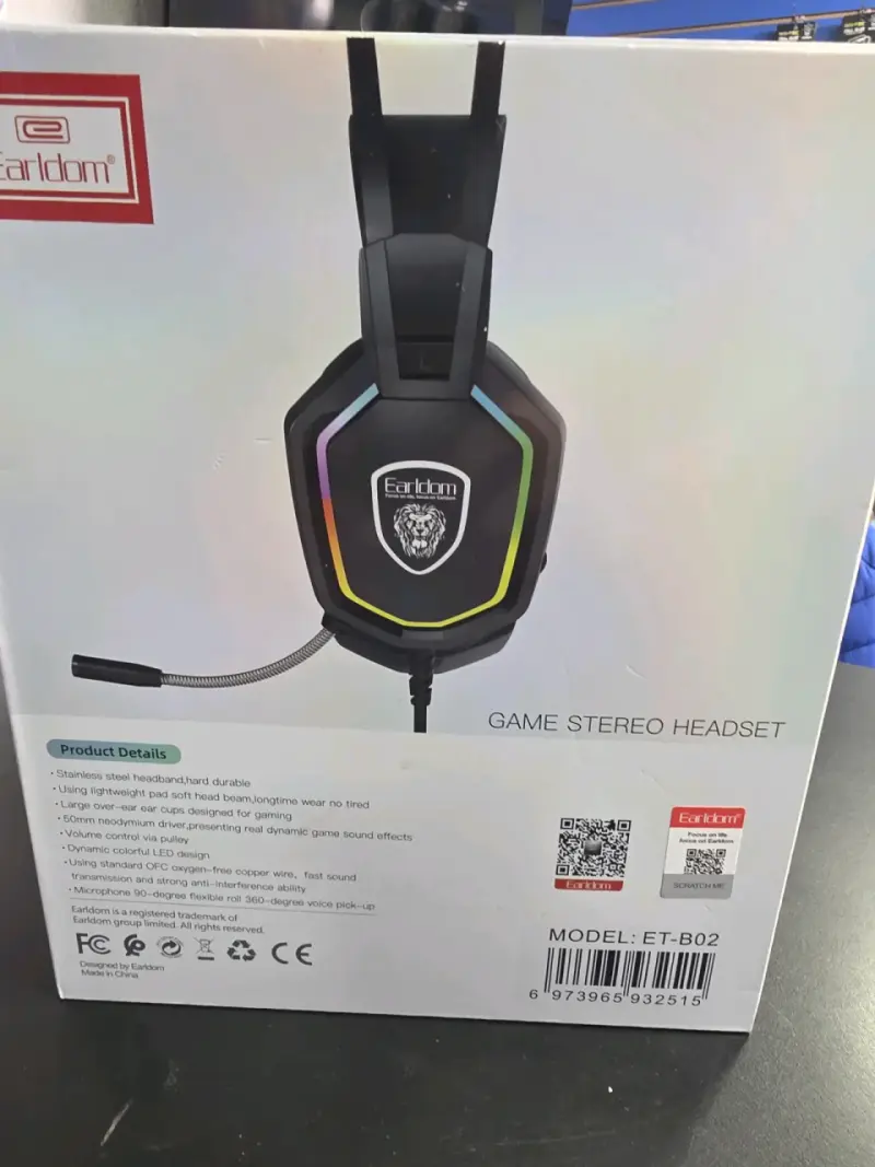 Audífonos gaming Earldom con graves - 2