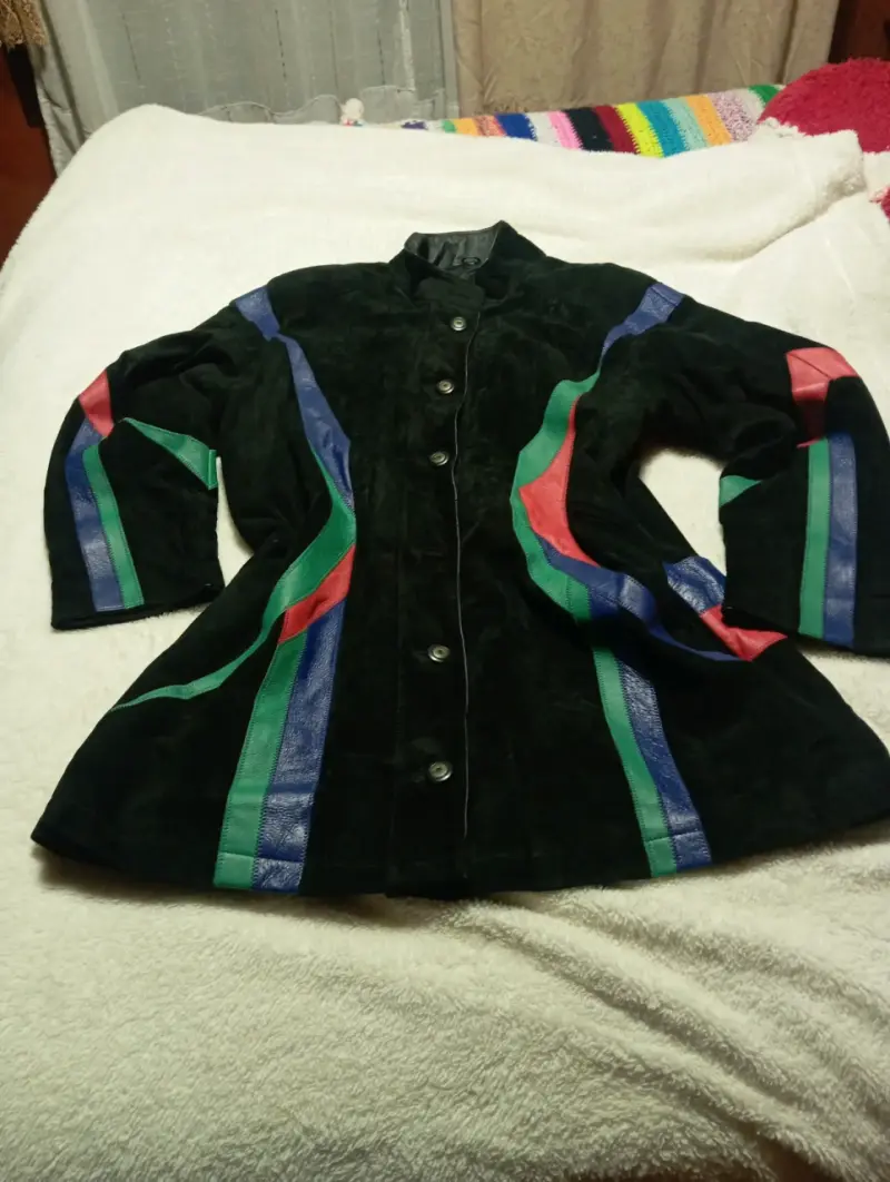 Chaqueta vintage multicolor - 1