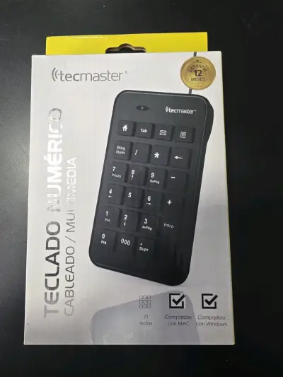 Teclado numérico Tecmaster - miniatura 1